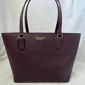 Kate Spade Tote - Wine